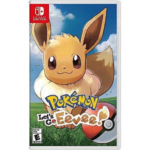 Jogo Pokémon Let's Go Eevee Nintendo Switch Novo (I)