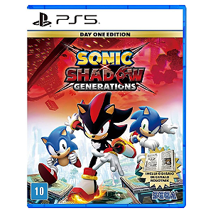 Jogo Sonic X Shadow Generations Day One Edition PS5 Novo