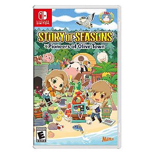 Jogo Story of Seasons Pioneers of Olive Town Switch Usado