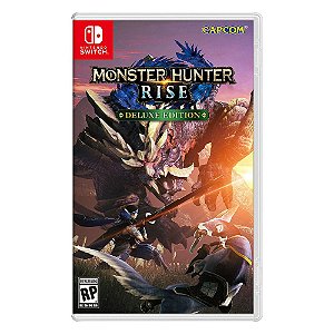 Jogo Monster Hunter Rise Deluxe Edition Switch Usado