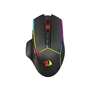 Mouse Gamer Axe Pro Preto Redragon Novo