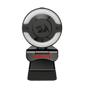 Webcam Gamer Redragon Oneshot Preto GW910