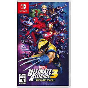 Jogo Marvel Ultimate Alliance 3 The Black Order Switch Usado