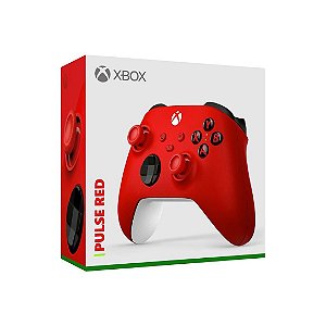 Controle Sem Fio Pulse Red Xbox Series Novo (I)