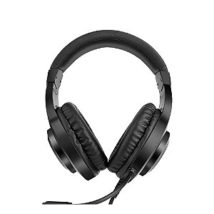 Headset Gamer Redragon Hylas USB H371-RGB Preto Novo