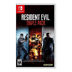 Jogo Resident Evil Triple Pack Nintendo Switch Novo