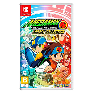 Jogo Megaman Battle Network Legacy collection Nintendo Switch Novo