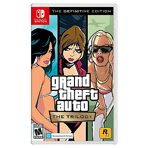 Jogo Grand Theft Auto The Trilogy Nintendo Switch Novo