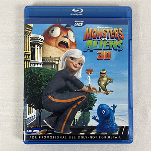 Filme Monsters VS Aliens 3D Usado