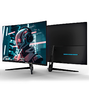 Monitor Gamer Curvo Led 32" 165Hz BRX Novo