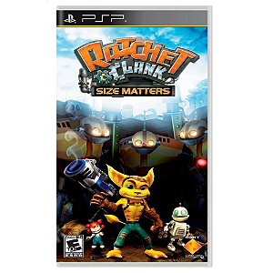 Jogo Ratchet & Clank Size Matters PSP Usado S/encarte
