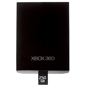 HD Microsoft 250GB Xbox 360 Usado