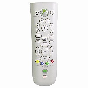 Controle Remoto Microsoft Multimídia Branco Xbox 360 Usado
