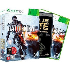 Jogo Battlefield 4 + Filme Tropa de Elite Xbox 360 Usado