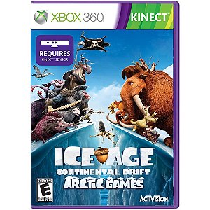 Jogo A Era Do Gelo Ice Age Continental Drift Xbox 360 Usado