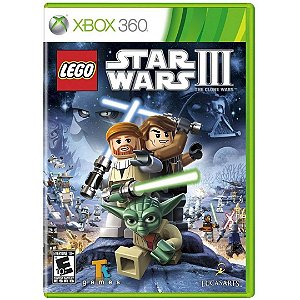 Jogo Lego Star Wars 3 The Clone Wars Xbox 360 Usado