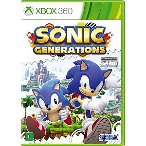 Jogo Sonic Generations Xbox 360 Usado