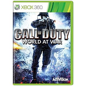 Jogo Call Of Duty World At War Xbox 360 Usado