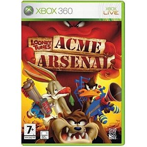 Jogo Looney Tunes Acme Arsenal Xbox 360 Usado
