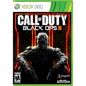 Jogo Call Of Duty Black Ops III Xbox 360 Usado