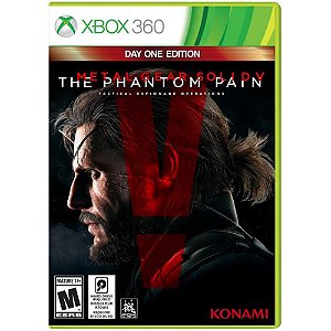 Jogo Metal Gear Solid V The Phantom Pain Xbox 360 Usado