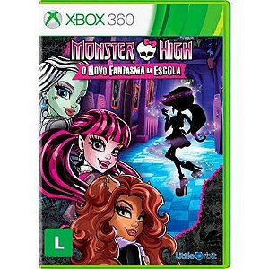 Jogo Monster High O Novo Fantasma Na Escola Xbox 360 Usado