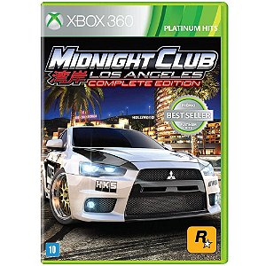 Jogo Midnight Club Los Angeles Complete Xbox 360 Usado