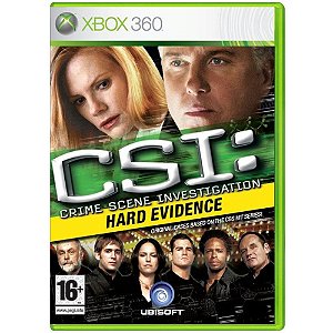 Jogo Crime Scene Instigation Hard Evidence Xbox 360 Usado