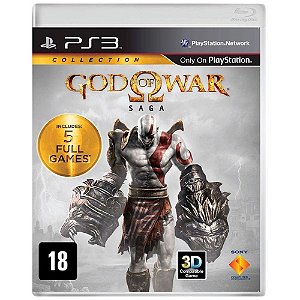 Jogo God of War Saga PS3 Usado S/encarte