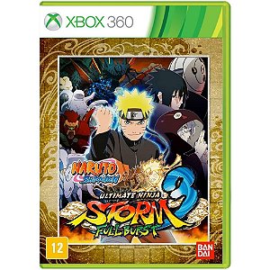 Jogo Naruto Shippuden Ult Storm Full Burst 3 Xbox 360 Usado