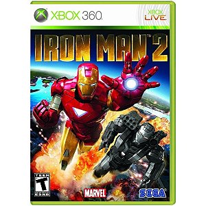 Jogo Iron Man 2 Xbox 360 Usado
