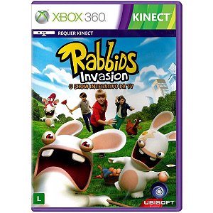 Jogo Rabbids Invasion Xbox 360 Usado S/encarte