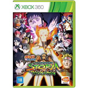 Jogo Naruto Shippuden Ult Revolution Xbox 360 Usado S/encart