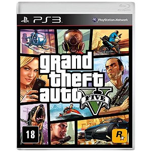Jogo Grand Theft Auto V GTA 5 PS3 Usado