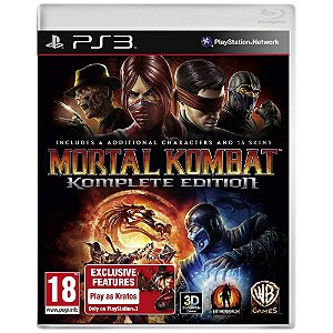 Jogo Mortal Kombat Komplete Edition PS3 Usado