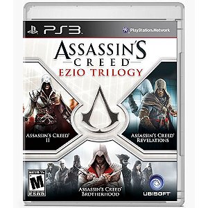 Jogo Assassin's Creed Ezio Trilogy PS3 Usado