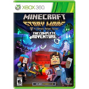 Jogo Minecraft Story Mode Xbox 360 Usado