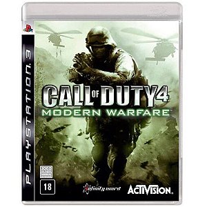 Jogo Call Of Duty Modern Warfare 4 PS3 Usado