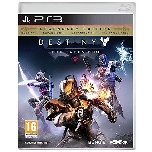 Jogo Destiny The Taken King Edição Lendária PS3 Novo