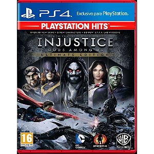 Jogo Injustice Ultimate Edition Playstation Hits PS4 Novo