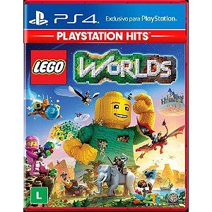 Jogo Lego Worlds Playstation Hits PS4 Novo