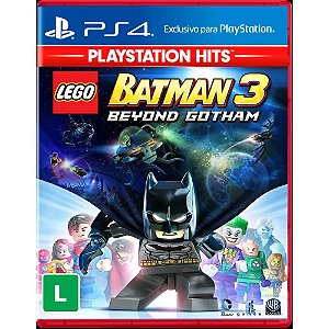 Jogo Lego Batman 3 Beyond Gotham Playstation Hits PS4 Novo