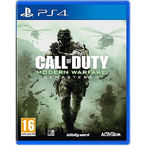 Jogo Call Of Duty Modern Warfare Remastered PS4 Usado