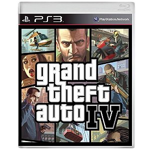 Grand Theft Auto IV - GTA 4 - Jogo PS3 Midia Fisica