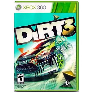 Jogo Dirt 3 Xbox 360 Usado S/encarte