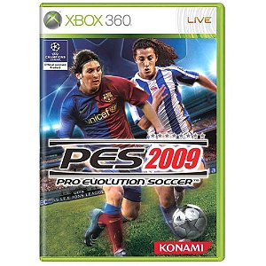 Jogo Pes 2009 Xbox 360 Usado
