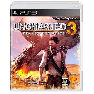Jogo Uncharted 3 Drake's Deception PS3 Usado
