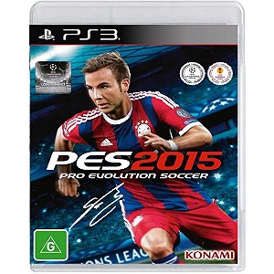 Jogo Pes 2015 PS3 Usado S/encarte