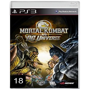 Jogo Mortal Kombat vs Dc Universe PS3 Usado S/encarte