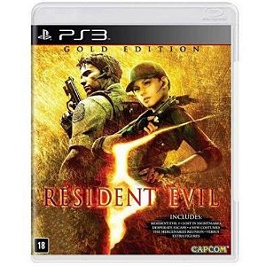 Jogo Resident Evil 5 Gold Edition PS3 Usado S/encarte